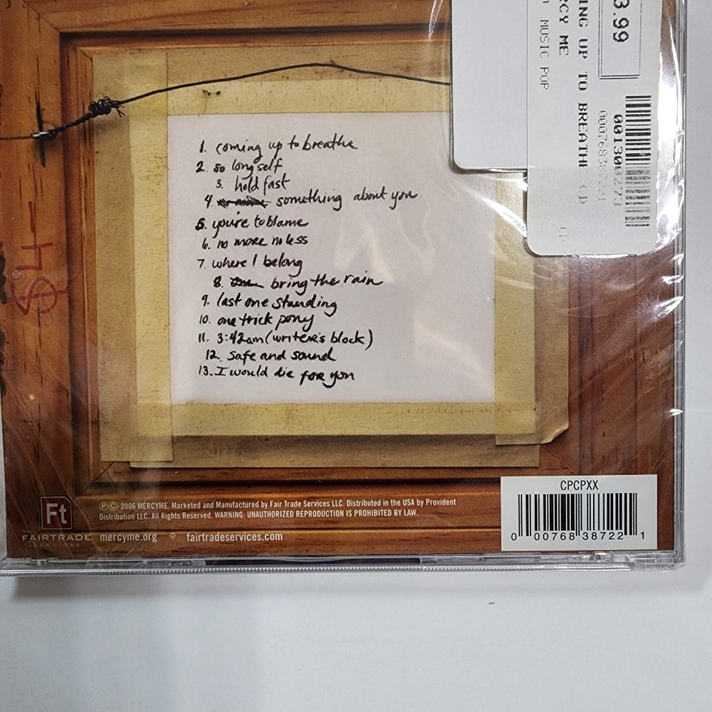 Mercy me CD - Picture 2 of 2